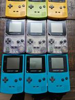 Gameboy Color Groen Paars Geel Atomic Teak KRASLOOS, Spelcomputers en Games, Spelcomputers | Nintendo Game Boy, ., Ophalen of Verzenden