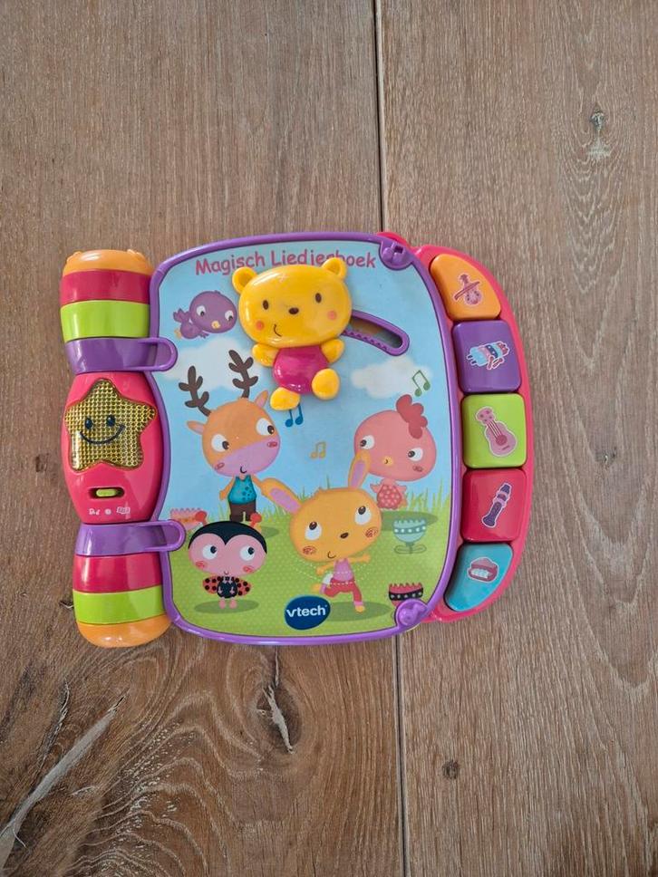 Vtech baby dierenvriendjes liedjesboek, Kinderen en Baby's, Speelgoed | Vtech, Zo goed als nieuw, 6 maanden tot 2 jaar, Ophalen