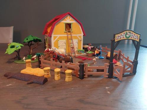 Playmobil 5222 ponyranch, Kinderen en Baby's, Speelgoed | Playmobil, Gebruikt, Complete set, Ophalen of Verzenden