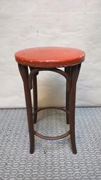 brocante kruk/vintage kruk, Ophalen, Gebruikt, Hout