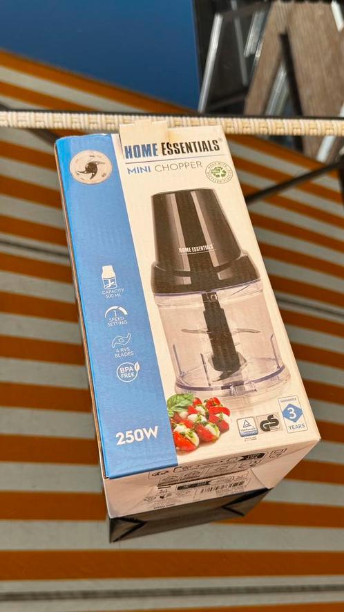 Mini chopper home essentials, Witgoed en Apparatuur, Juicers, Zo goed als nieuw, Ophalen of Verzenden