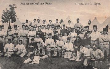 JL706 Milligen Militair Aan de maaltijd ih Kamp 1913 beschikbaar voor biedingen