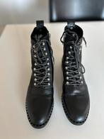 Dames enkellaarsjes, Ophalen of Verzenden, Zo goed als nieuw, Zwart