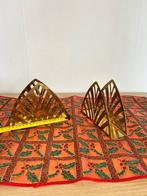 2 napkin holder / Messing Servethouder Stijlvol en Praktisch, Ophalen, Gebruikt