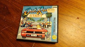 Sega Outrun CBM 64/128  Commodore Game beschikbaar voor biedingen