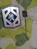 BB speldje en baret embleem, Verzamelen, Ophalen of Verzenden, Landmacht, Nederland, Embleem of Badge