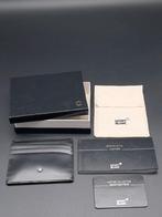 Montblanc Pas Houder (6 stuks), Sieraden, Tassen en Uiterlijk, Portemonnees, Overige merken, Zwart, Ophalen of Verzenden, Zo goed als nieuw