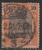 Rijk 1900 59 Germania 30p, Gest, Postzegels en Munten, Postzegels | Europa | Duitsland, Ophalen of Verzenden, Duitse Keizerrijk