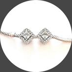 Pandora cubic zirkonia 796206CZ, Gebruikt, Pandora, Ophalen of Verzenden, 2 of 3 bedels