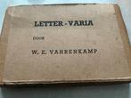 Voorburg Verffabriek W.E.Vahrenkamp map letterkaarten, Verzenden, Gebruikt, Overige typen