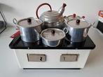 Antiek fornuis oven vintage speelgoed compleet, Antiek en Kunst, Ophalen of Verzenden