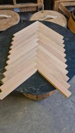 Massief Beuken houten Vloer - 10 m2  visgraat, Gebruikt, 50 tot 150 cm, 10 m² of meer, 10 tot 30 cm