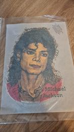 Michael Jackson Opstrijk Sticker Vintage, Ophalen of Verzenden, Zo goed als nieuw, Overige applicaties