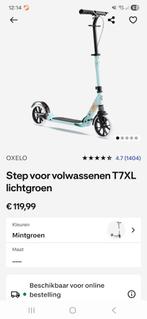Step voor volwassenen T7XL lichtgroen, Ophalen, Zo goed als nieuw, Gewone step, Oxelo (Decathlon)