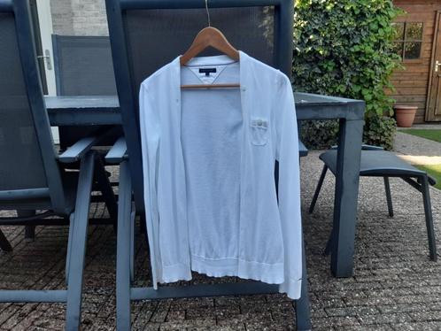 Mooi Tommy Hilfiger vest, wit, maat L, Kleding | Dames, Truien en Vesten, Zo goed als nieuw, Maat 42/44 (L), Wit, Verzenden