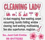 Interieurverzorgster, Vacatures, Overige uren, Overige niveaus, Vanaf 10 jaar, Overige vormen