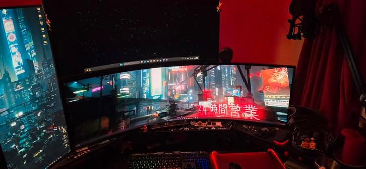 Samsung Odyssey Neo G9, LS49AG95, Computers en Software, Monitoren, Zo goed als nieuw, 201 Hz of meer, DisplayPort, HDMI, Gaming