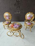 @ TOPDEAL A: Limoges Porselein Poppenhuis Miniatuur Set @, Ophalen of Verzenden