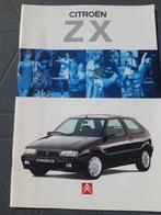 folder Citroën ZX 08 / 94 - Duits, Boeken, Ophalen of Verzenden, Zo goed als nieuw, Citroën