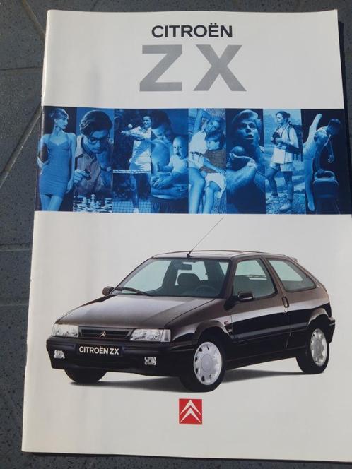 folder Citroën ZX 08 / 94 - Duits, Boeken, Auto's | Folders en Tijdschriften, Zo goed als nieuw, Citroën, Ophalen of Verzenden