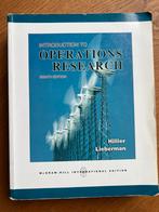 Operations Research - Hillier Lieberman, Ophalen of Verzenden, Beta, Gelezen, WO