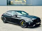 Dikke Mercedes C63 AMG*V8*BLACK*570PK*, Auto's, Mercedes-Benz, Automaat, Achterwielaandrijving, Gebruikt, Leder
