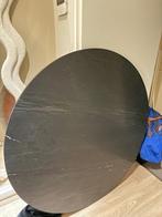 Echt Nero Marquina Marmeren Eettafel, Huis en Inrichting, Tafels | Eettafels, Ophalen, Overige materialen, Marmer, Rond