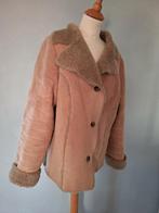 Jackpot maat L 40/42 bruin suède winter jas gevoerd teddybon, Bruin, Maat 42/44 (L), Jackpot, Ophalen of Verzenden