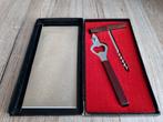Mooie Vintage Bar Set in Doos Kurkentrekker en Opener Hout, Verzenden, Gebruikt, Hout, Overige typen