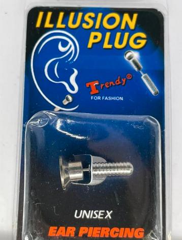TRENDY FOR FASHION ILLUSIONIST PLUG UNISEX EAR PIERCING beschikbaar voor biedingen