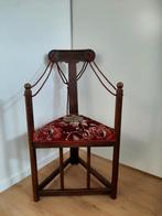 Amsterdamse School/Arts and Crafts/Nieuwe Kunst stoel, Huis en Inrichting, Stoelen, Ophalen of Verzenden, Gebruikt, Bruin, Eén