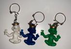 Vintage sleutelhangers, zittend poppetje met kroontje, Ophalen of Verzenden, Zo goed als nieuw