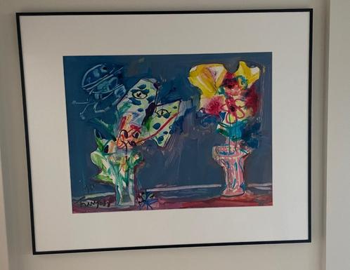 Hans Truijen (1928-2005) Gouache Lucky Day, Antiek en Kunst, Kunst | Schilderijen | Modern, Ophalen
