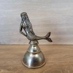 Messing baliebel / tafelbel met zeemeermin, Antiek en Kunst, Ophalen of Verzenden