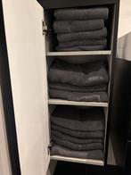 Grijze handdoekenset 8 grote & 5 kleine handdoeken vanaf €10, Ophalen of Verzenden, Gebruikt, Grijs, Handdoek