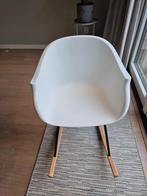 BELIANI HARMONY Schommelstoel - Wit, Wit, Zo goed als nieuw, Ophalen, Hout