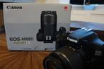 Canon EOS 4000D + extra’s, Ophalen of Verzenden, Canon