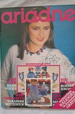 Ariadne maandblad  - vintage (nr 4 uit 1979), Verzenden, Zo goed als nieuw, Handborduren, Patroon