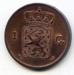 Nederland 1 Cent 1870 UNC Gewijzigde 1 en Muntmeesterteken !, Postzegels en Munten, Munten | Nederland, Verzenden, Koning Willem III