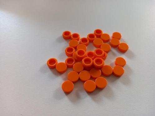 NIEUW: Tile 1x1 Rond Orange, Kinderen en Baby's, Speelgoed | Duplo en Lego, Nieuw, Lego, Losse stenen, Ophalen of Verzenden