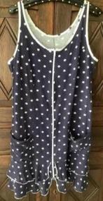 Blauwe lange tuniek, top, hes, korte jurk; oksel-oksel 52 cm, Kleding | Dames, Grote Maten, Ophalen of Verzenden, Gedragen, Blauw