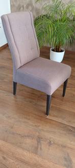 Te koop, 4 eetkamerstoelen, Huis en Inrichting, Stoelen, Ophalen, Zo goed als nieuw, Stof, Vier