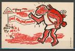 Humor Goed aangekomen Nostalgie Ansichtkaart f-85a jdu, Ophalen of Verzenden, 1960 tot 1980, Ongelopen, Overige thema's