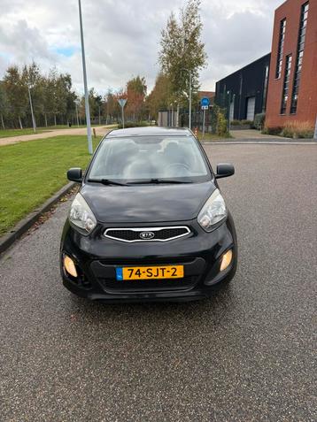 Kia Picanto 1.0 Cvvt 5- DRS 2011 Zwart schade aan voorbumper beschikbaar voor biedingen
