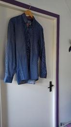 Overhemd, Kleding | Heren, Ophalen of Verzenden, Zo goed als nieuw, Blauw, Halswijdte 41/42 (L)