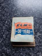 Mapje oude lucifers KLM / Shell. Uit 1949, Ophalen of Verzenden, Gebruikt, Overige typen