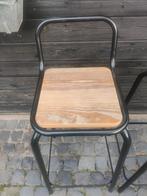 Barkrukken, Huis en Inrichting, Barkrukken, 2 krukken, Ophalen, Zo goed als nieuw, 60 tot 90 cm