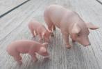Schleich varken beer en 2 biggetjes, Ophalen of Verzenden, Zo goed als nieuw