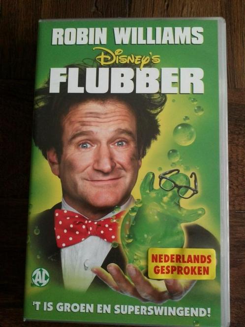 VHS Video Film Flubber Disney Nederlands Talig ( Jool ), Cd's en Dvd's, VHS | Film, Zo goed als nieuw, Nederlandstalig, Alle leeftijden