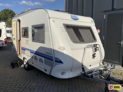 Hobby Excellent Easy 400 SF, Caravans en Kamperen, Caravans, Bedrijf, tot en met 4, 750 - 1000 kg, Treinzit, Hobby, Dwarsbed, Overige typen